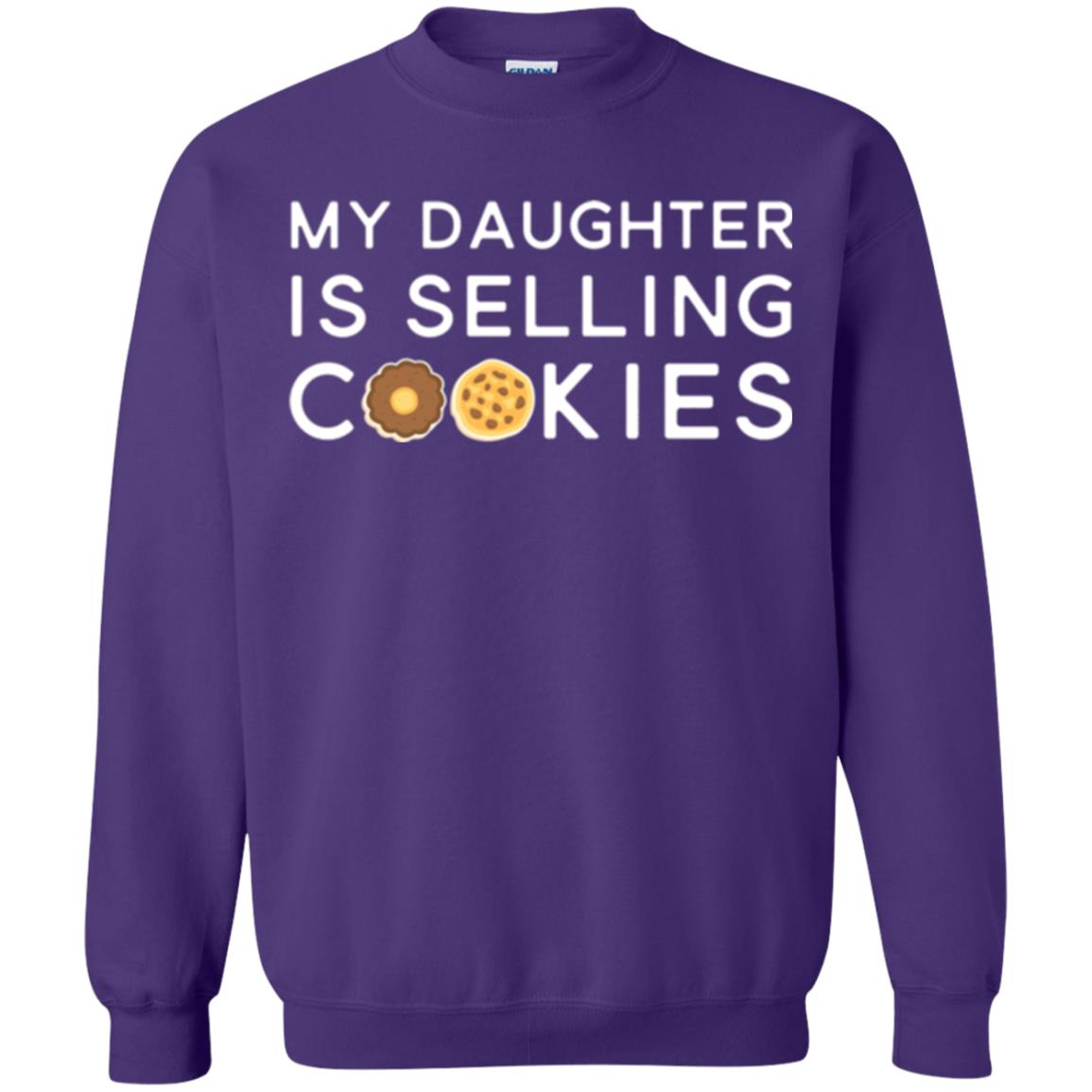 My Daughter Is Selling Cookies T-shirt Girl Cookie Purple