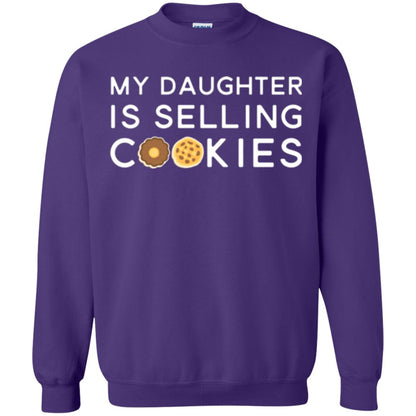 My Daughter Is Selling Cookies T-shirt Girl Cookie Purple