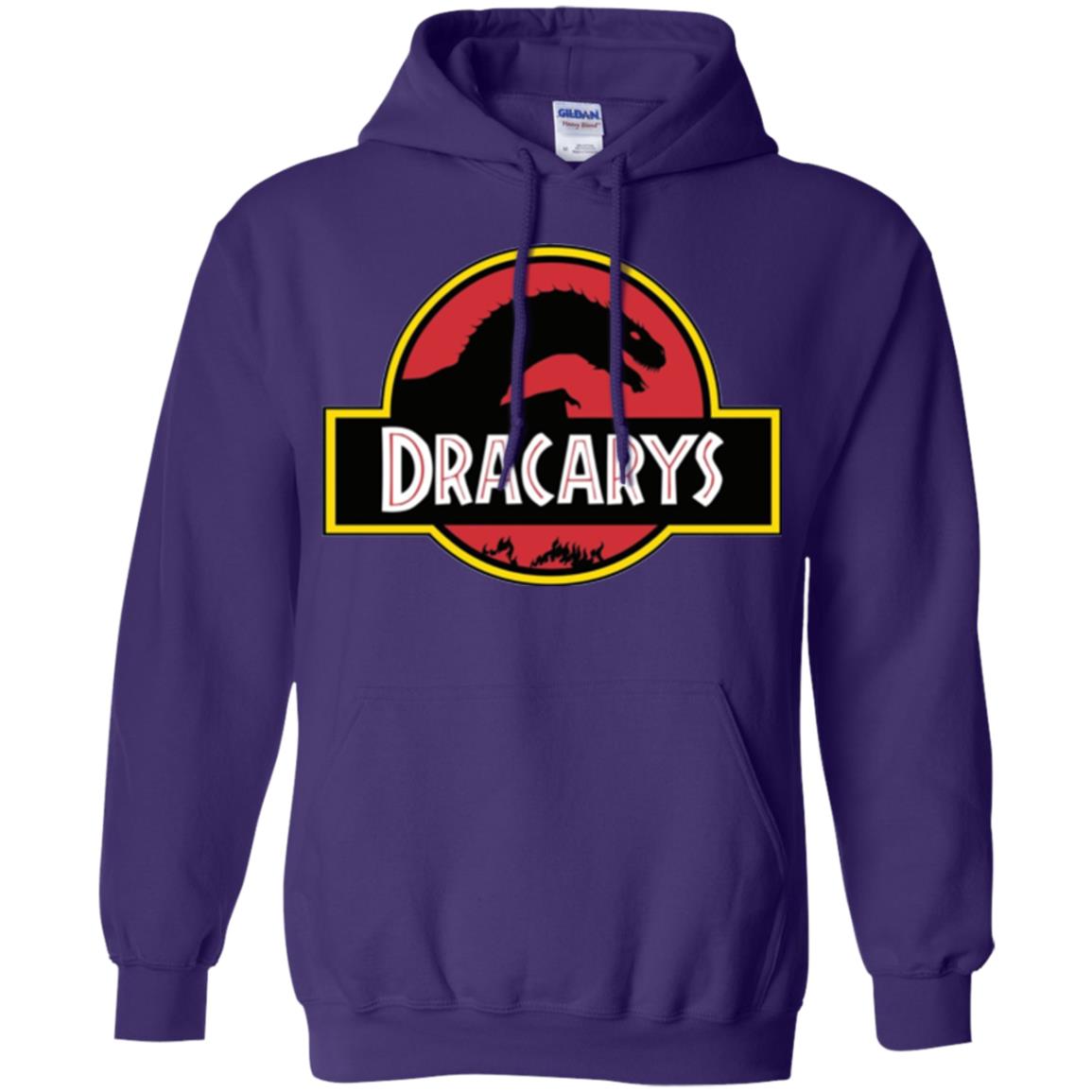 Dracarys Dragon Dinosaur T-shirt Purple