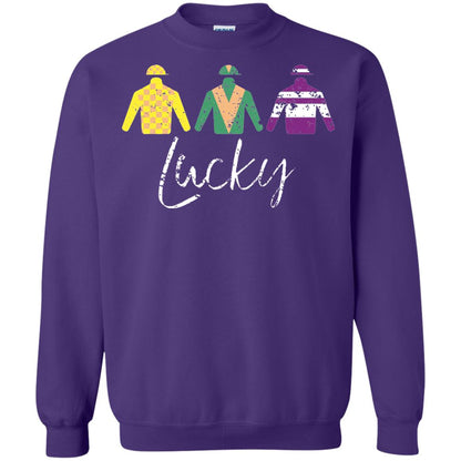 Derby Jockey Shirt Lucky Derby Apparel Derby Purple