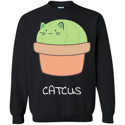 Cat Lovers T-shirt Catcus Black