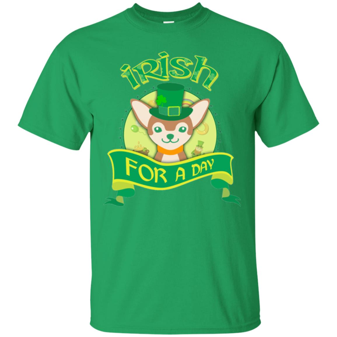 Saint Patrick_s Day T-shirt Amazing I_m Irish Chihuahua Irish Green