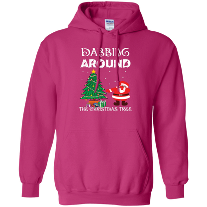 Christmas T-Shirt Dabbing Around The Christmas Tree Heliconia
