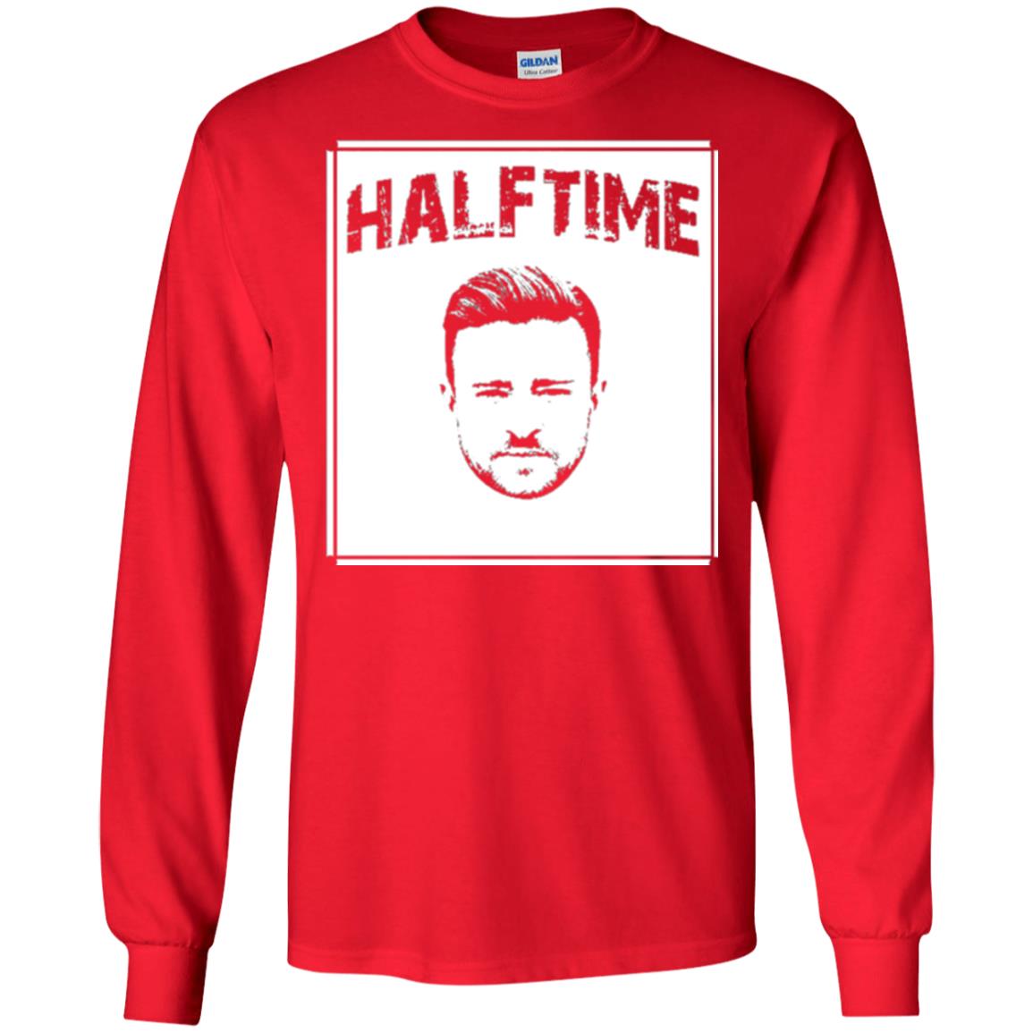 Football Halftime Show Shirt Super Music Concert 2018 T-shirt Red
