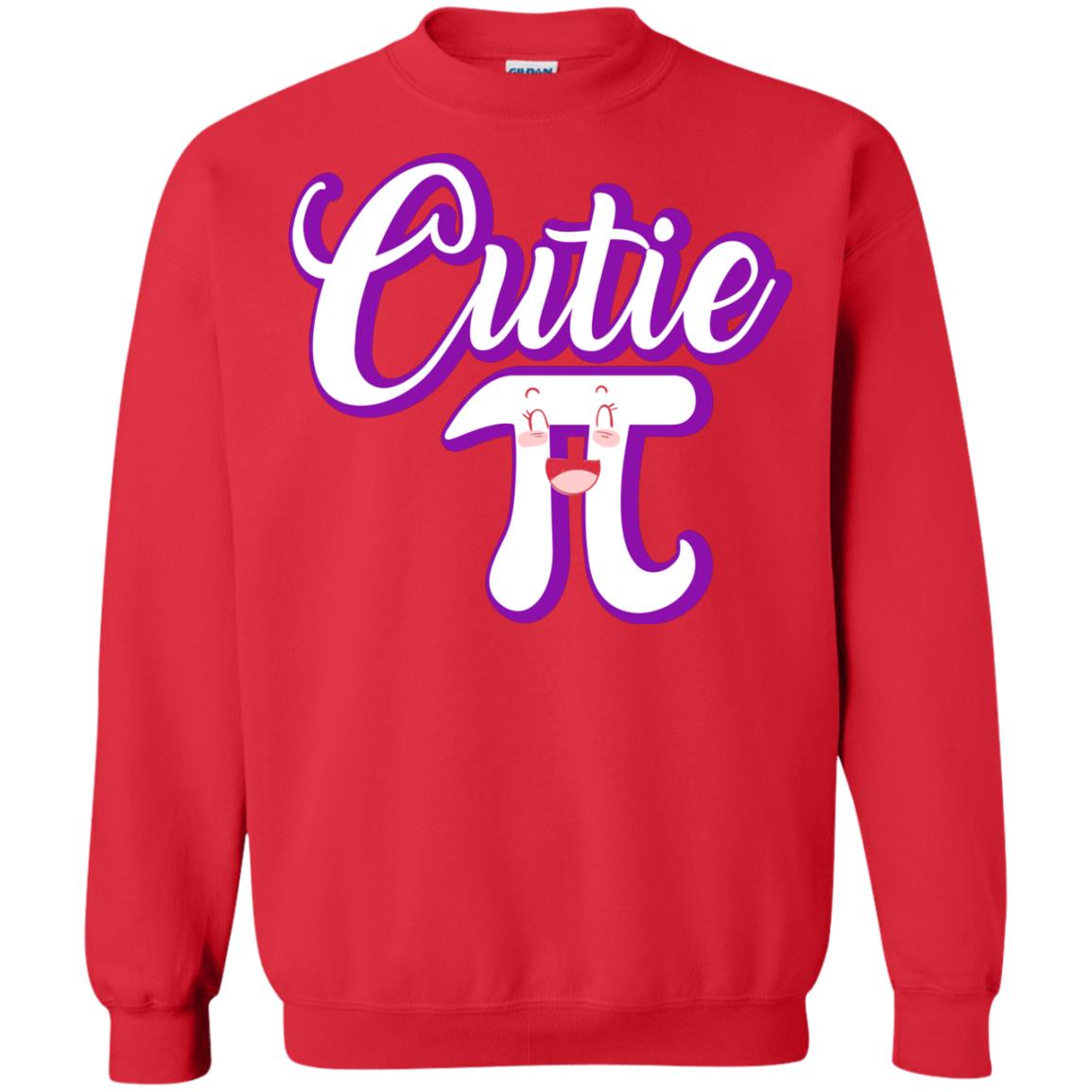 Cutie Pi Math Teacher T-shirt Red