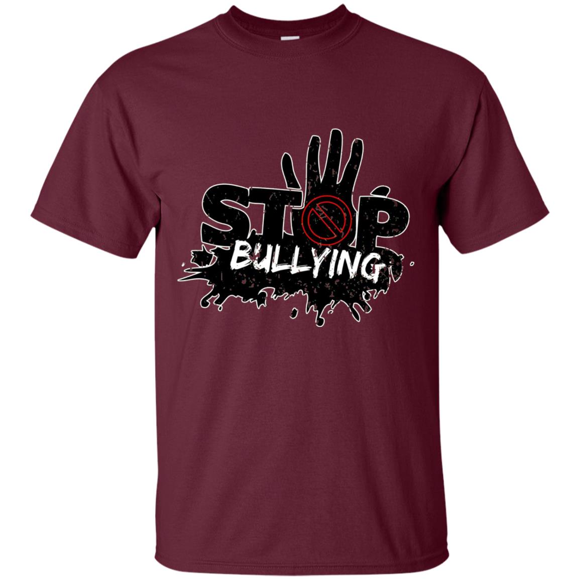 Stop Bullying Choose Kind Movement Shirt Maroon