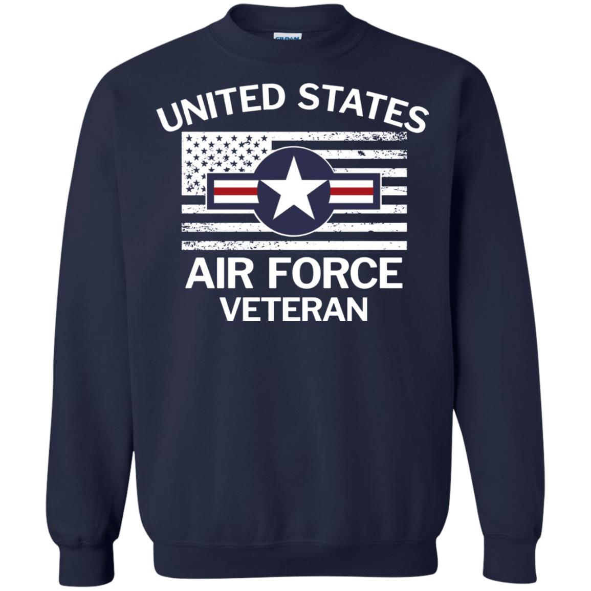 United States Air Force Veteran T-shirt Navy