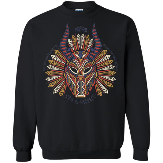 Black Panther Movie Geo Killmonger Movie Lover T-shirt Black