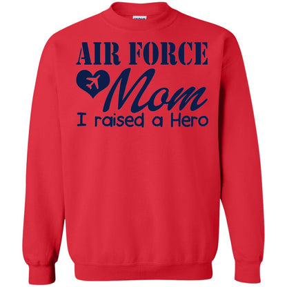 Air Force Mom T-shirt I Raise A Hero Red