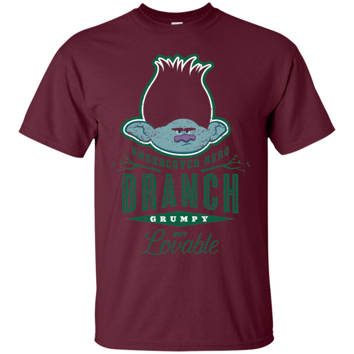 Undercover Hero Trolls Branch Grumpy But Lovable Maroon