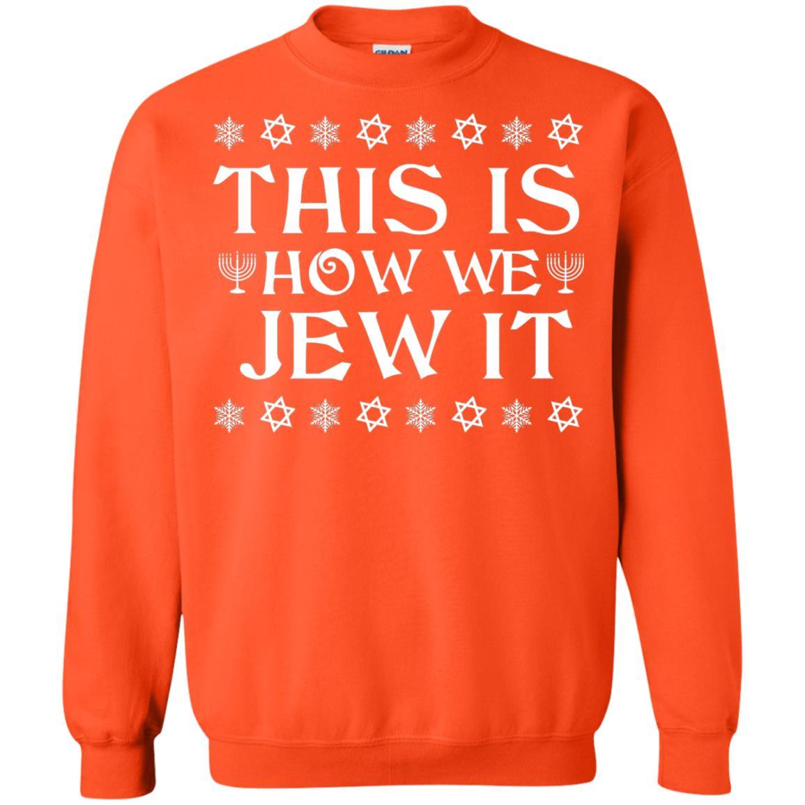 This Is How We Jew It T-Shirt Orange