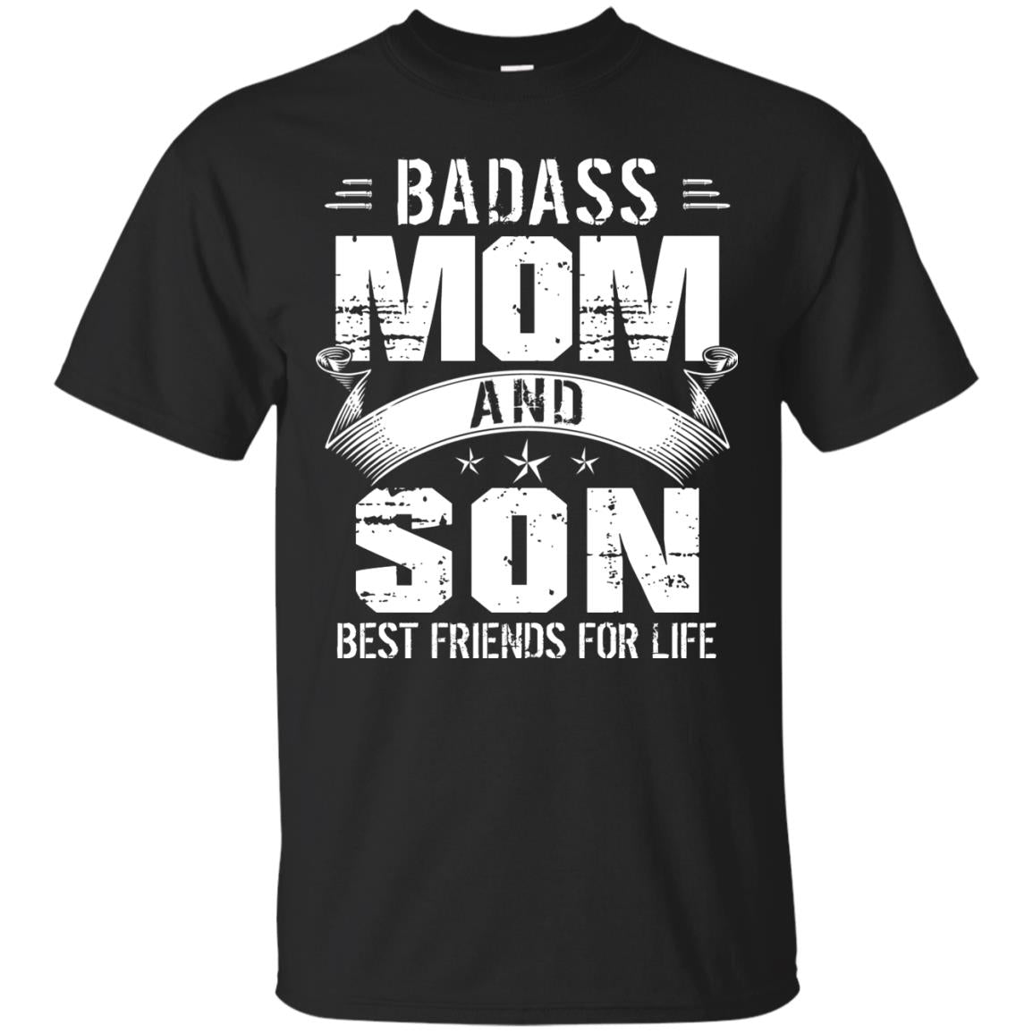 Mom And Son Best Friends For Life Family Shirt Black