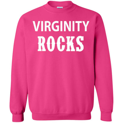 Virginity Rocks T-shirt Heliconia