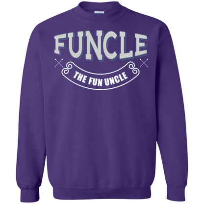 Funcle The Fun Uncle T-shirt Purple