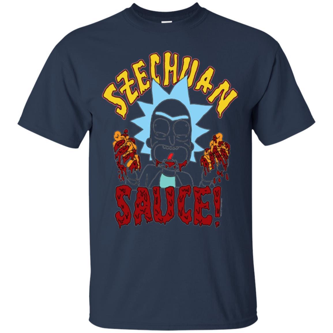 Film T-shirt Szechuan Sauce T-shirt Navy