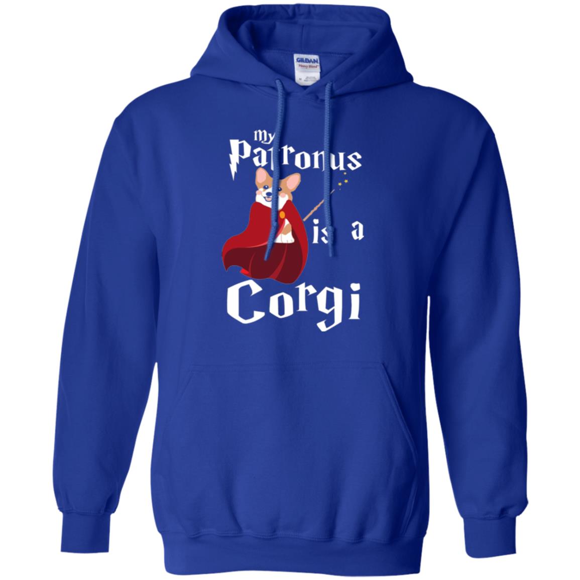 Dog Lover T-shirt My Patronus Is A Corgi Royal