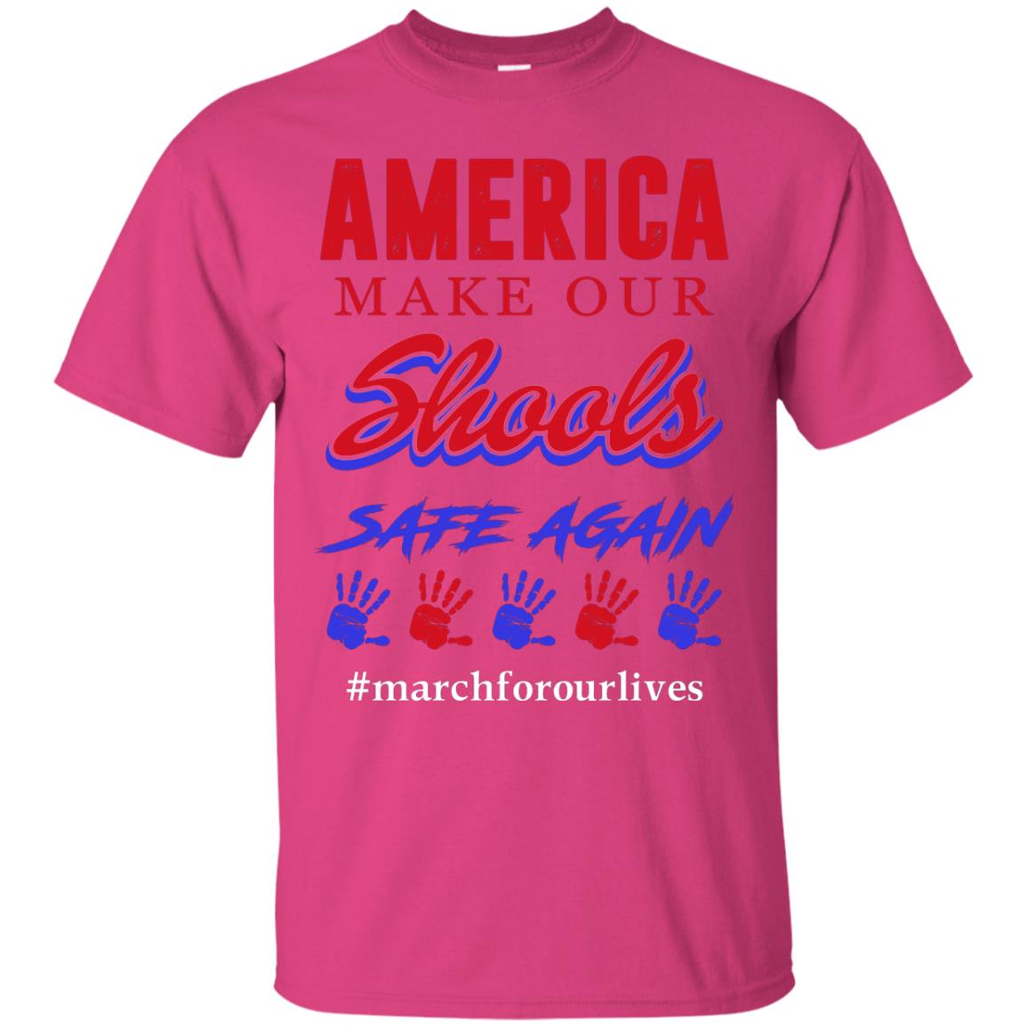 America Make Our Schools Safe Again Heliconia