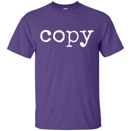 Matching Copy Paste Family T-shirt Purple