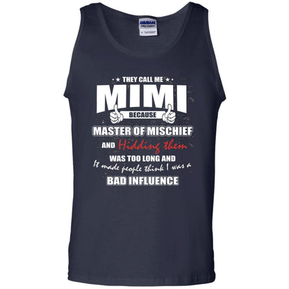 Mimi T-shirt They Call Me Mimi Because Master Of Mischief And Hiding Them Navy
