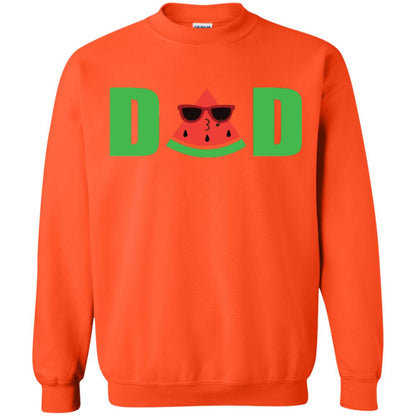 Dad Watermelon Funny Summer Melon Fruit Shirt For Daddy Orange