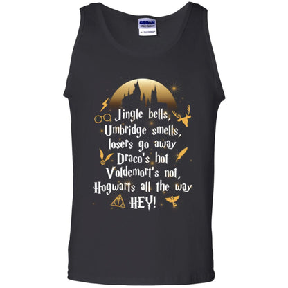 Jingle Bells Umbride Bells Losers Go Away Harry Potter Song T-shirtG220 Gildan 100% Cotton Tank Top