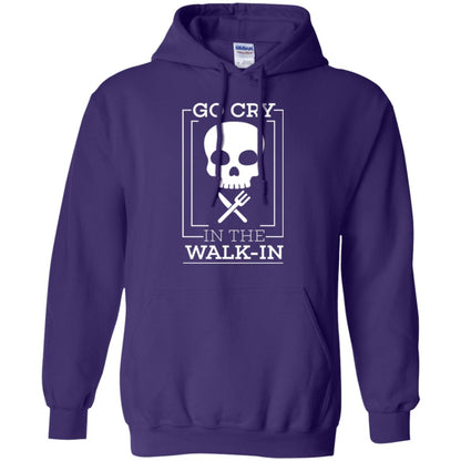 Chef T-shirt Go Cry In The Walk In Purple