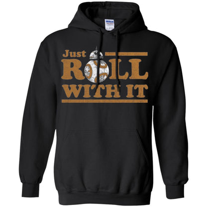 Movie T-shirt Just Roll With You Black