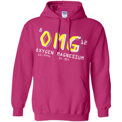 Funny Science Class T-shirt Omg Oxygen Magnesium Heliconia
