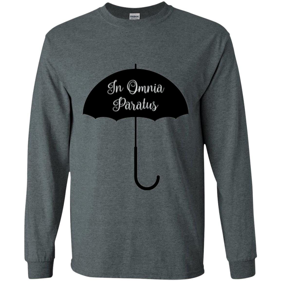 Women_s In Omnia Paratus T-shirt Dark Heather