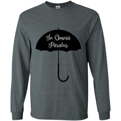 Women_s In Omnia Paratus T-shirt Dark Heather