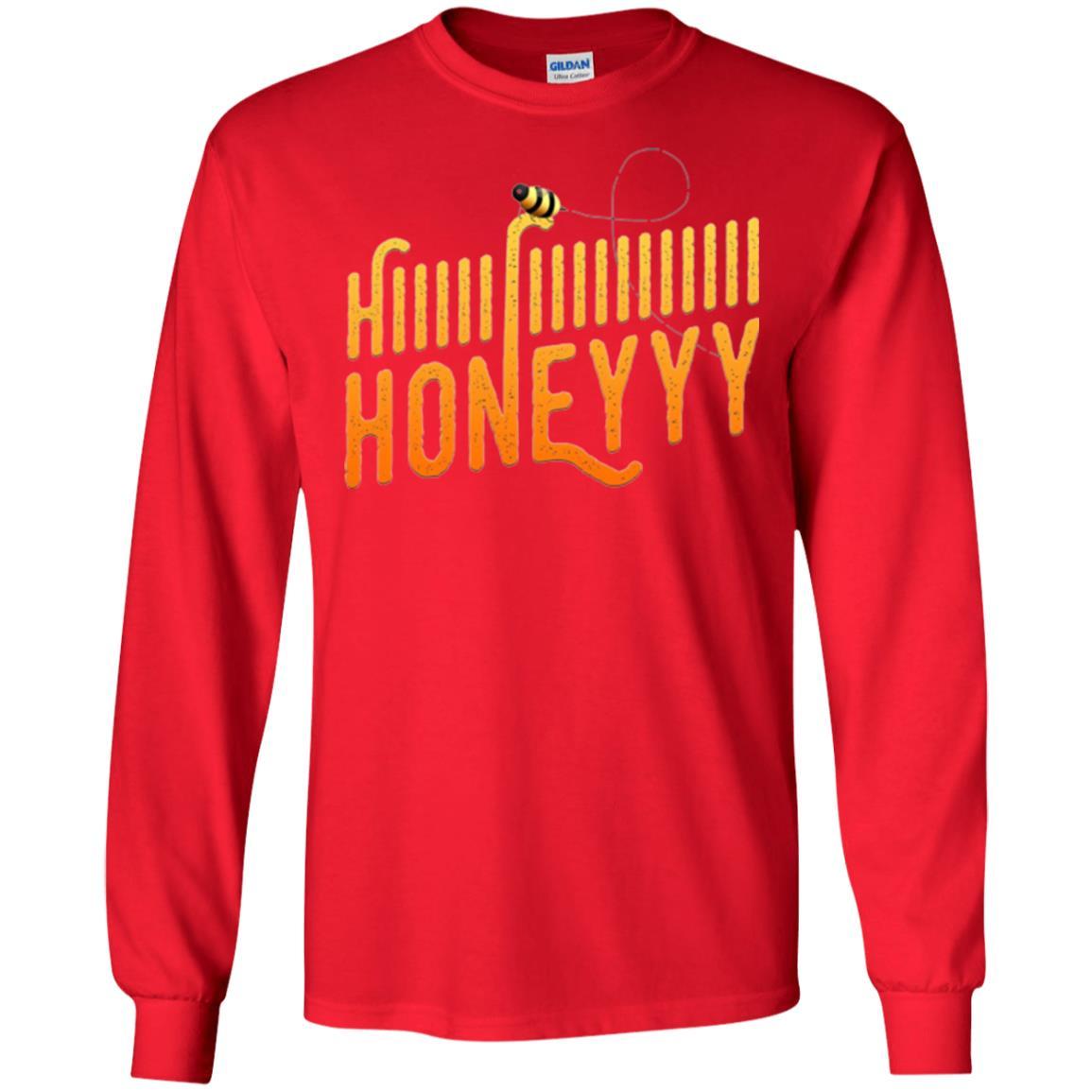 Bee T-shirt Hi Honey T-shirt Red