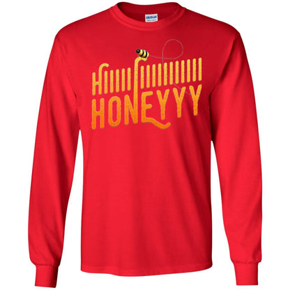 Bee T-shirt Hi Honey T-shirt Red