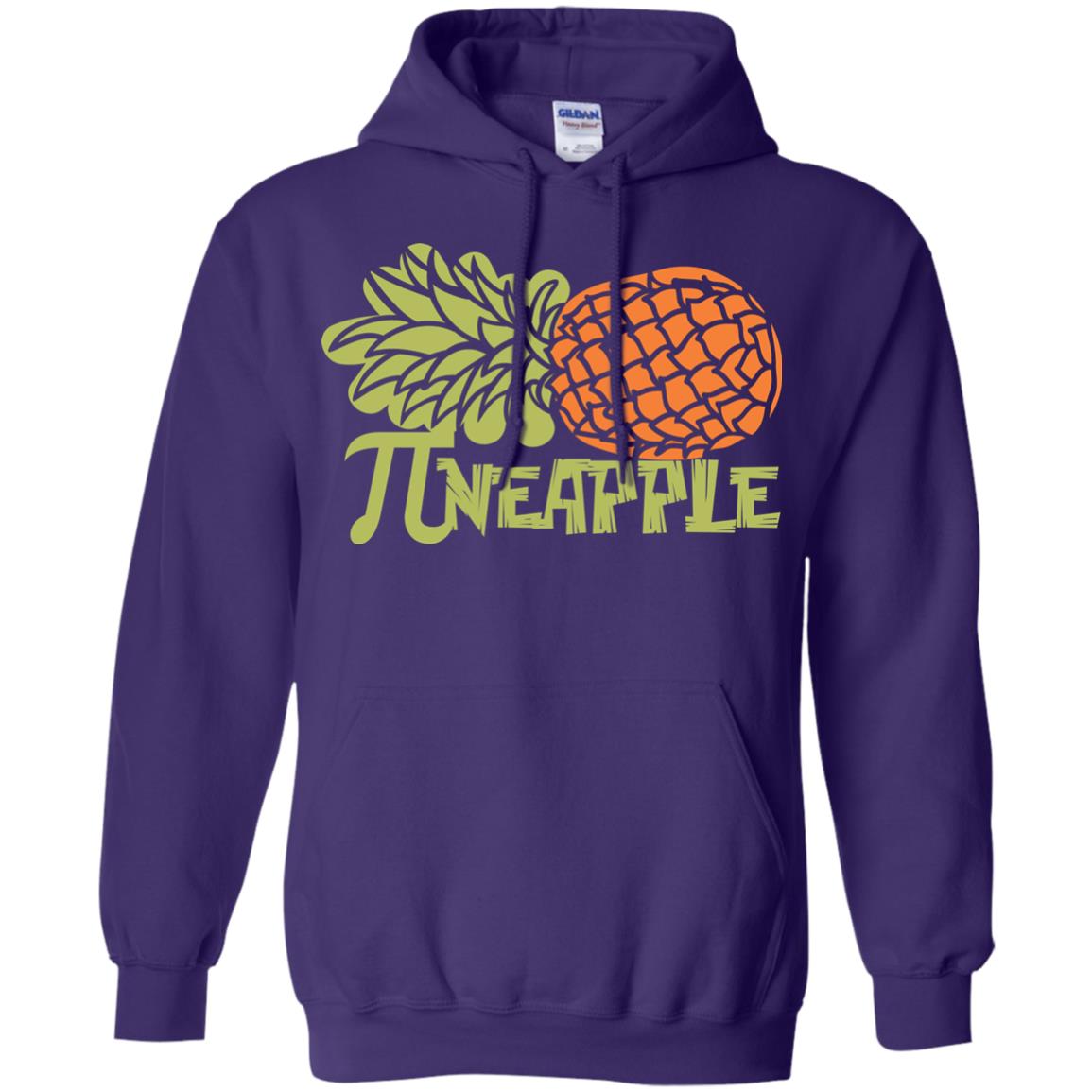 Cool Pineapple Pi Day T-shirt Purple