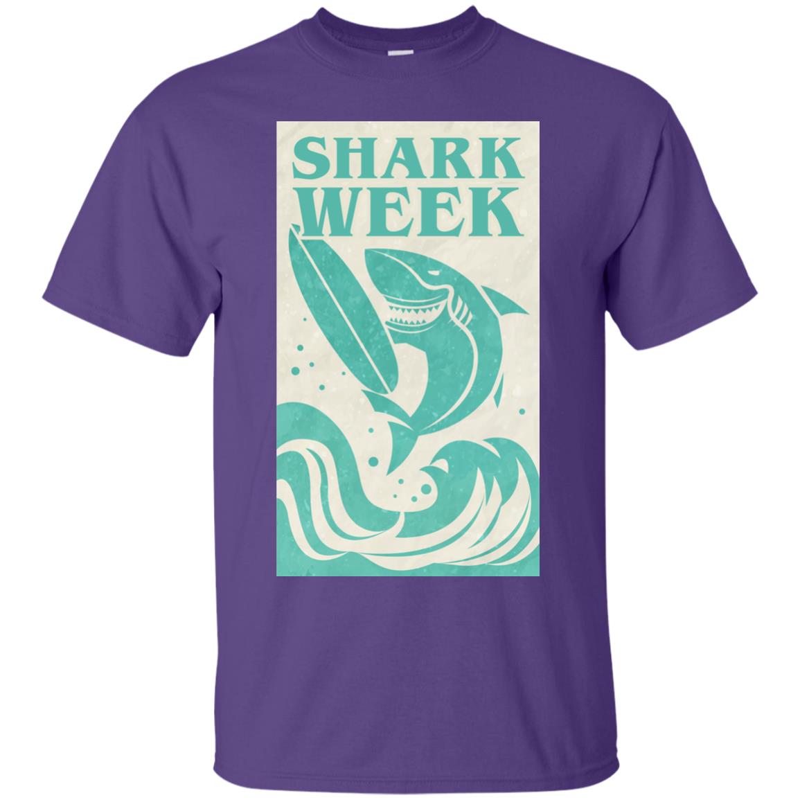 Shark Week Shirt Purple