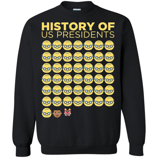 Anti Trump T-shirt History Of Us Presidents Black