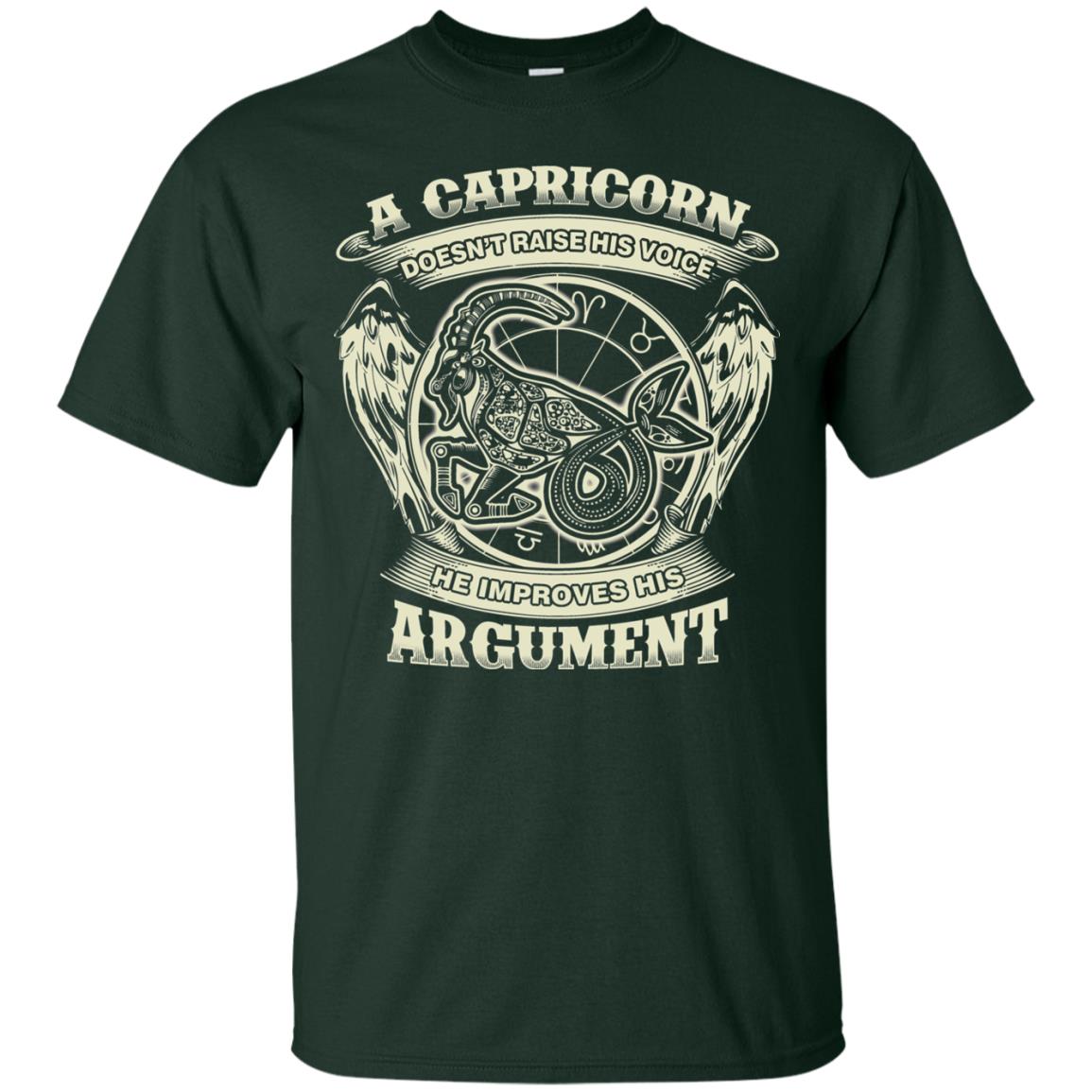 Capricorn Dosent Raise His Voice He Improve His Argument Forest
