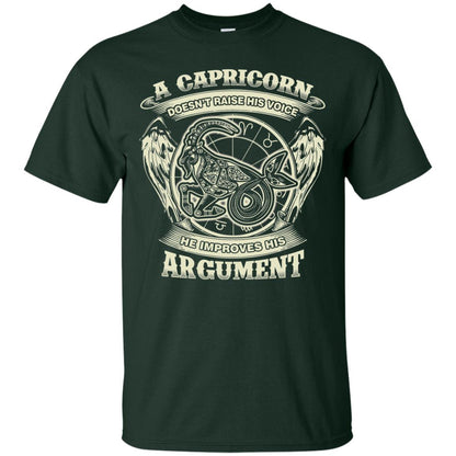 Capricorn Dosent Raise His Voice He Improve His Argument Forest
