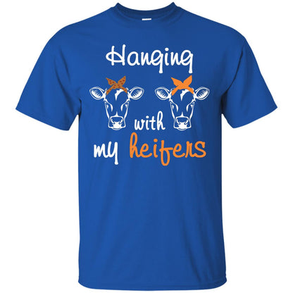 Heifers Lover Shirt Hanging With My Heifers Royal