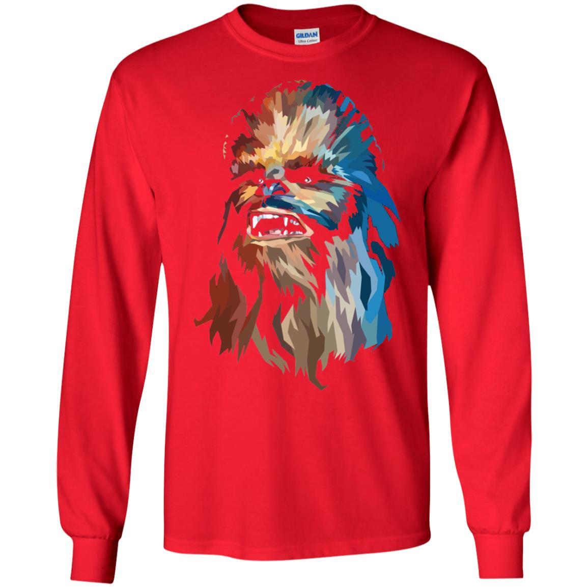 Chewbacca Art T-shirt Red