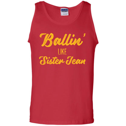Ballin Like Sister Jean College Basketball Ramblers T-shirt Red