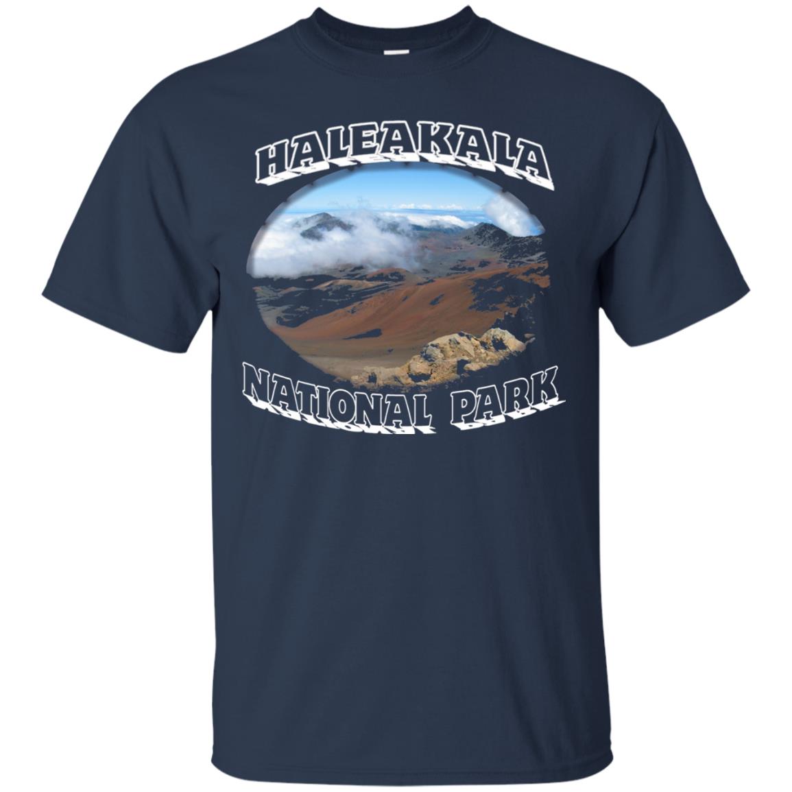 Mountain T-shirt Haleakala National Park Volcoana Navy
