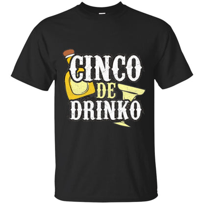Funny Cinco De Mayo Drinko Celebration T-shirt Black