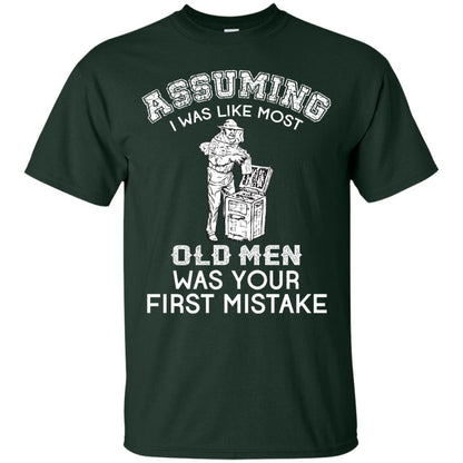 Assuming I Was Like Most Old Men Beekeeper T-shirt Forest