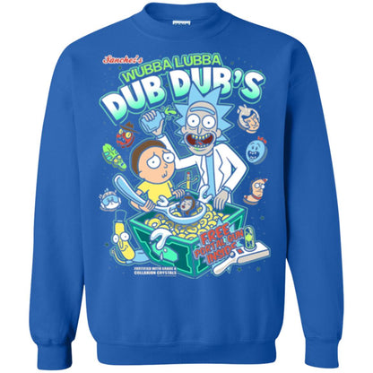 Movie T-shirt Wubba Luba Dub Dub_s Cereal Royal