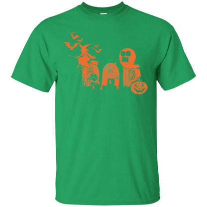 Halloween Pumpkin Dad Daddy Father Family Shirt Irish Green