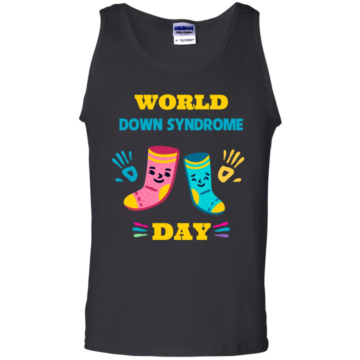 World Down Syndrome Day Hands And Stocks Shirt Black