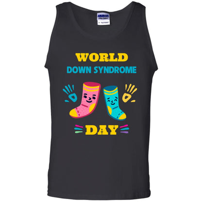 World Down Syndrome Day Hands And Stocks Shirt Black
