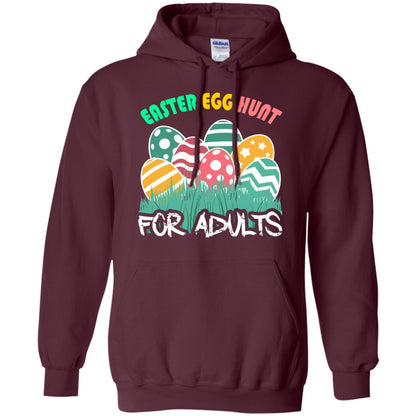 Easter Egg Hunt For Adults Easter Day T-shirt Maroon