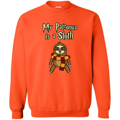 Christmas T-shirt My Patronus Is A Sloth T-shirt Orange