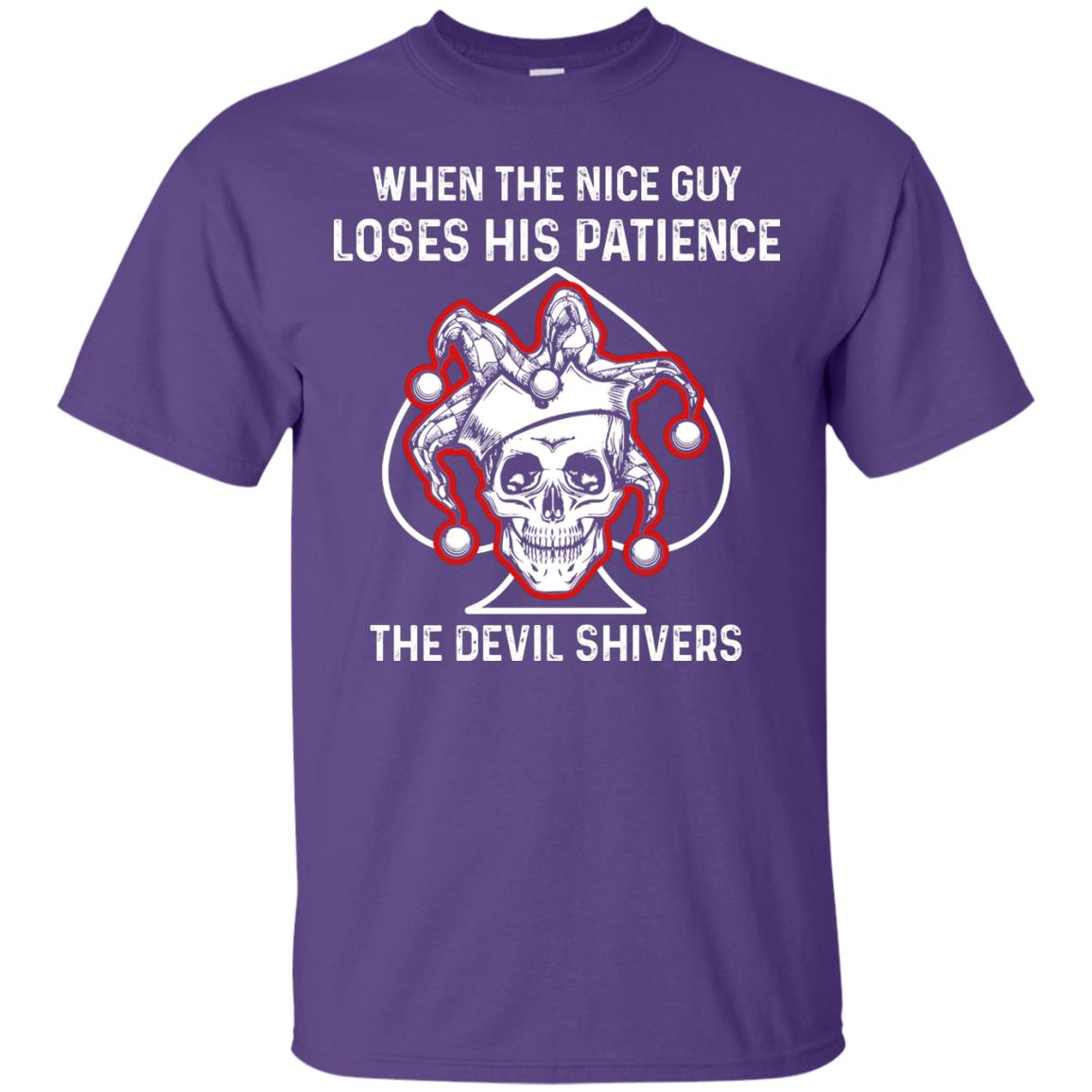 When The Nice Guy Loses His Patience The Devil Shivers Purple